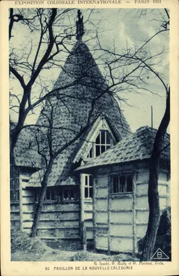 Pavillon Nowej Kaledonii — Międzynarodowa Wystawa Kolonialna — Paryż 1931