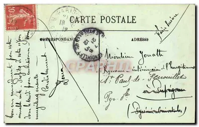 PARIS — De trap van het Opera — LL. n° 986 — Achterkant