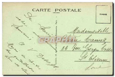 A Escada do Ópera — Paris — A. L., n° 152 — Verso