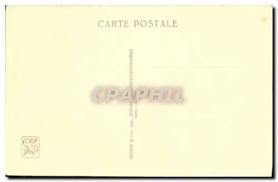 Temple d'Angkor — Wystawa Kolonialna Międzynarodowa — Paryż 1931 — Rewers