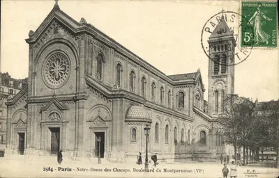 Paris - Notre-Dame des Champs, Boulevard du Montparnasse (VIe) — éditeur F.F. PARIS, n° 2584