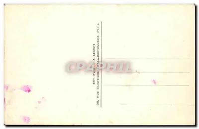 Paryż — Arc de Triomphe — Widok nocny — Wydawca Guy, nr 249 — Rewers