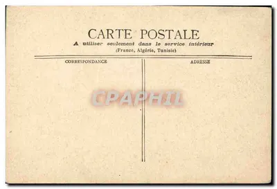 Paris - Igreja de São Laurent — vista do edifício gótico com seu campanário e portão decorado — editor desconhecido, n° 700 — Verso