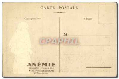 PARIS — Carrousel — Offert par Hemoglobine Descbiens — Verso