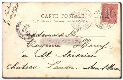 Theater Marigny — Champs-Élysées — B. E. Paris — Achterkant