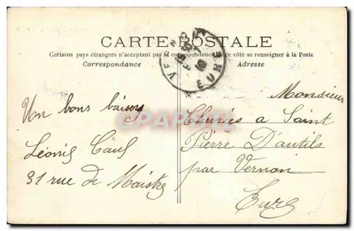 Paris - Un coin des Champs Élysées — C.M. n°231 — Rewers