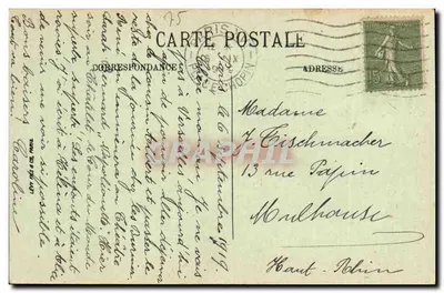 Paryż — Viaduc de Passy — LL n°945 — Rewers