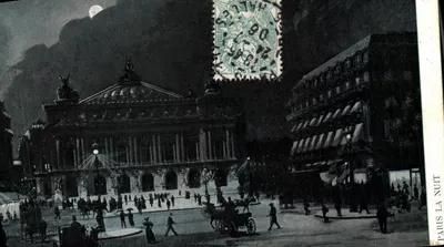 Paris la Nuit — Opéra Garnier — Éditions Gueret