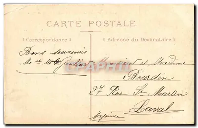 Paris — Boulevard Saint-Denis et la Porte — éditeur 1095 bis — Verso
