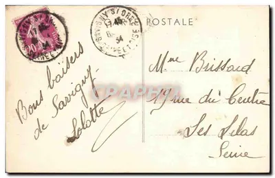 SAVIGNY-sur-ORGE (S.-et-O.) — A Orge — Uma noite de Verão — A. Phulifie, n°20 — Verso