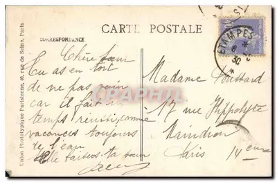 Savigny-sur-Orge (S.-et-O.) — Brzegi Orge — Union Phototypique Parisienne — Rewers