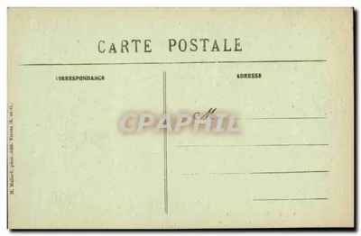 Floresta de Sénart — Cruzeiro do Carvalho d'Antin — M. Malard, fot.édit. Terres (S.-et-O.) — Verso