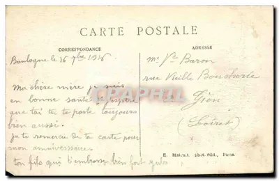 St-Cloud — El Parc, visto desde las Terrasses del antiguo Castillo — E. M. n°3108 — Reverso