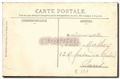 St-Cloud — Woda Wielka, widok z przodu — Simil-Bromme A. Bregat, 19 — Rewers