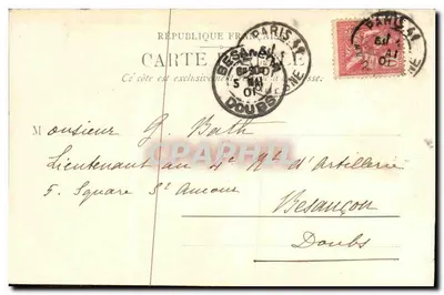 Saint-Denis — Hotel Miasta i Klasztor — St. & Co. & D. n° 19213 — Rewers