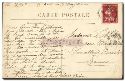 St-Germain-en-Laye — Il Castello, facciata Sud-Ovest — Il Museo — Editore P. Abatille, n°82 — Verso