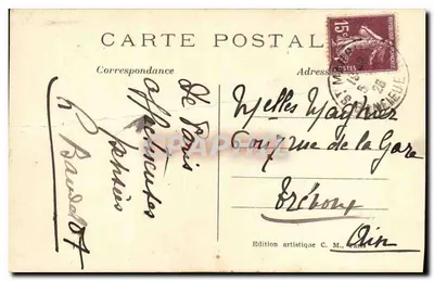 St-Maurice — O Asilo Nacional — Edição artística C. M. — Verso