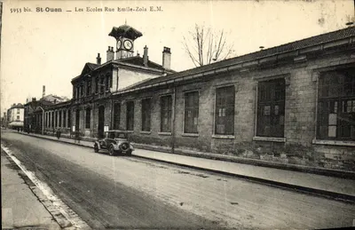 St-Ouen — As Escolas Rua Émile-Zola E.M. — Antigos Estabelecimentos Malcut, Paris