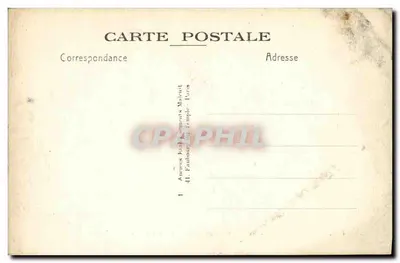 Saint-Ouen - Avenida do Cemitério Parisiense - Entrada do Cemitério E.M. — Verso