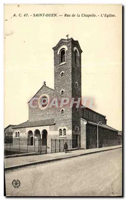 Saint-Ouen — Rue de la Chapelle — A Igreja