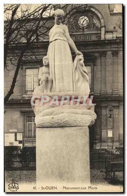 St-Ouen - Monument aos Mortos - diante da prefeitura