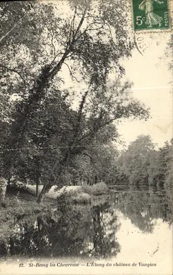 St-Remy les Chevreuse — O Lago do Castelo de Vaugien — n°12