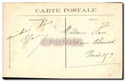 Vale de Chevreuse — Um Canto do Vale — M. V. — Verso