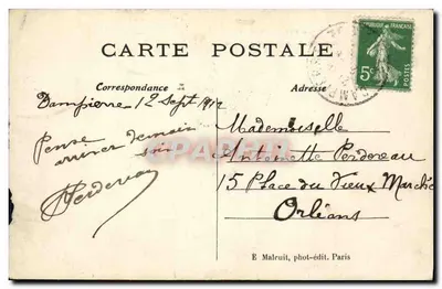 St-Rémy-les-Chevreuse — Château e Túmulo da Família de Montgomery — E.M. n°2061 — Verso