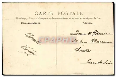 Saint-Rémy-lès-Chevreuse — De oevers van de Yvette — B. F., Parijs, n°20 — Achterkant