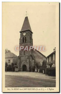St-Rémy-les-Chevreuses (S.-et-O.) — A Igreja