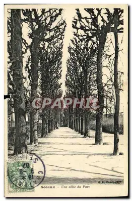 Sceaux — Une allée du Parc — B.F., Paris