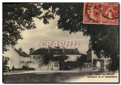 Floresta de Sénart — Cruzeiro da Falsanderie — M. Hulard, fot. addt. Terras (S.&O.)