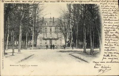 A Poudraria em Livry — Impressora G. Lesdrance em Livry (S.-&-O.)