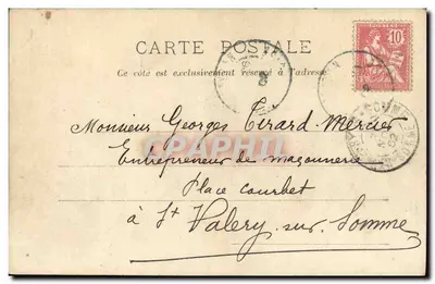 A Poudraria em Livry — Impressora G. Lesdrance em Livry (S.-&-O.) — Verso