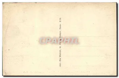 Suresnes — Panorama das Escolas da Rue Voltaire — E.M. n°375 — Verso