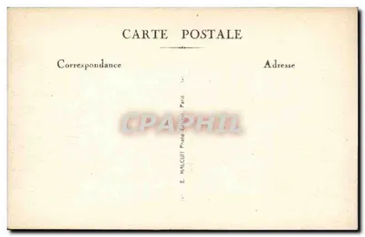 Suresnes - Entrada do Cemitério Americano — E. M. n° 7838 — Verso