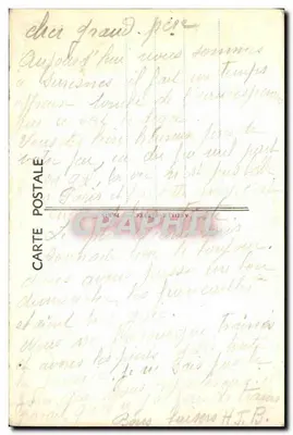 Suresnes — Rue Émile Zola — widok ulicy z napisami 'Crédit Lyonnais' i 'Dentiste' — Rewers