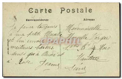 St-Léger-en-Yvelines — Droga i Jezioro Holandia — Las Rambouillet — Foto Pelletier, Le Perray — Rewers