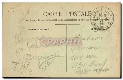 Vale de Chevreuse — L'Yvette perto de St-Rémy — F. Testard, Paris — Verso