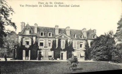 Parque de St. Gratiën — Visão Principal do Castelo do Mariscal Catinat — Edição Trianon, Número 2072