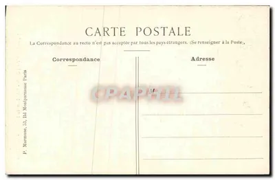 Saint-Cloud — Wnętrze kościoła — Ołtarz — Rewers