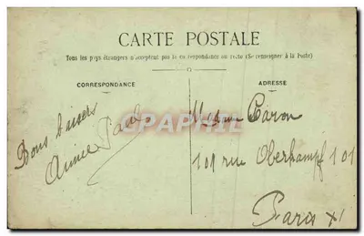 Soisy-sur-École (S.-&-O.) — Moinho das Noues — Col. Legeros — Verso