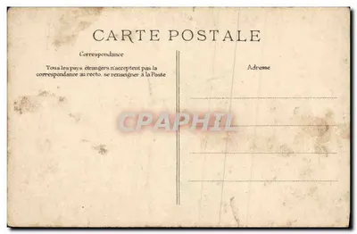 Bilhete postal antigo Saint Gratien Enghin Um Canto Pitoresco do Lago Vista tirada do Ponte da Muse — Verso