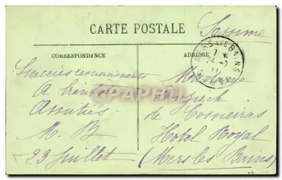 Saint-Denis — A Abadia — LL — Verso