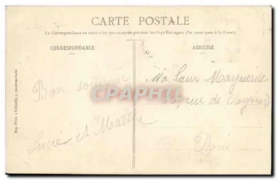 Saint-Cloud - Park - Cedr uprawiany przez Marie-Antoinette — L'Abellie, n°53 — Rewers