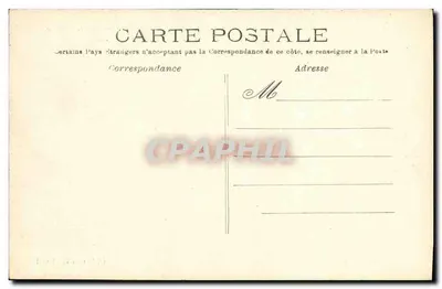 Parc de Saint-Cloud — Terrasse du Trocadéro — Wydawca Baudinière-Kneil, nr 16 — Rewers