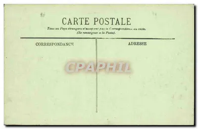 Saint-Cloud — Park — Basen Fer à Cheval, widok z lotu — LL- — Rewers