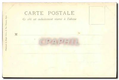 Saint-Denis — A Prefeitura — Fototipia A. Bragès Thévenin, Paris — Verso