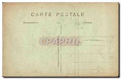 St-GERMAIN-en-LAYE (S.-et-O.) — O Castelo — Facha Principal — A.P. — Verso