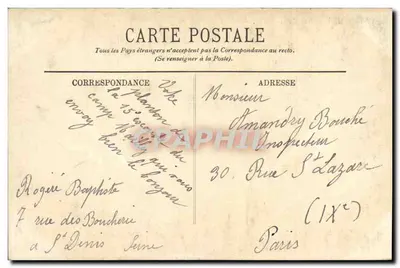 SAINT-DENIS — A Prefeitura — LL. — Verso